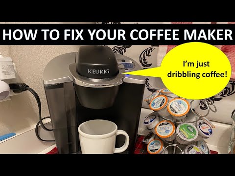 Broken Keurig won't brew!  EASY HOW TO FIX IT with NO TOOLS! when nothing else works.