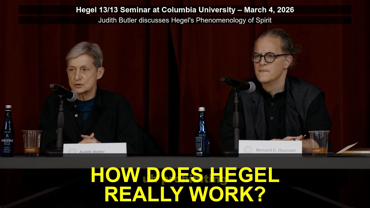 Judith Butler Discusses the Overcoming Process in Hegel’s Dialectic