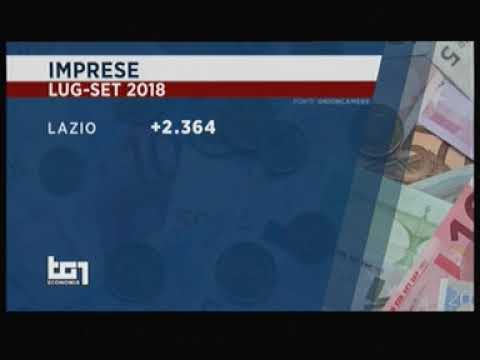 23/10/2018 - RAI UNO TG1 ECONOMIA "Il Sud traina la crescita delle imprese"