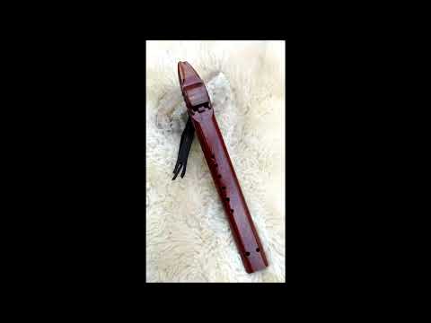 Native American Inspired 7 hole Extended Scale DRONE FLUTE in Key of E - UNIQUE!