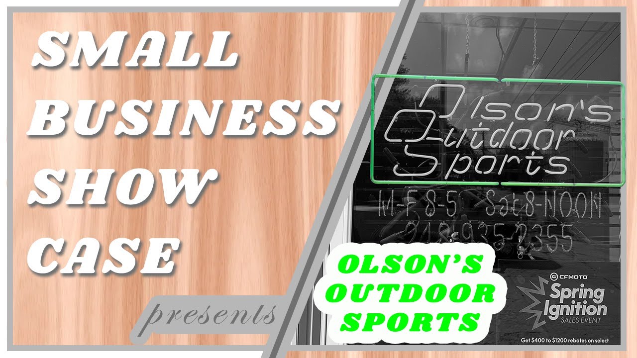 Small Business Showcase | Olson's Outdoor Sports | Episode #12 | Cedar Sense Business | Mahnomen, MN