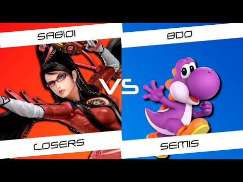 The Battlefields 13 | Sabi01 (Bayonetta) vs. BDO (Yoshi) Losers Semis - SSBU