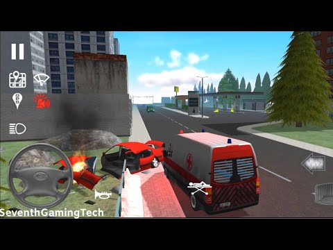 911 Emergency Call Ambulance Rescue 🏥🚑  Emergency Ambulance Simulator Gameplay (Android, iOS) FHD