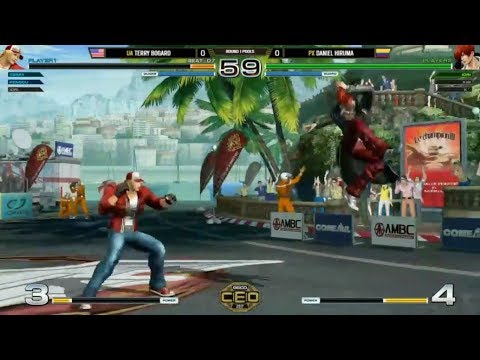 "BBR" KOF14 AT CEO2017 - UA TERRY BOGARD vs PX DANIEL HIRUMA