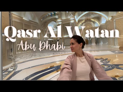 QASR AL WATAN: UAE’s Presidential Palace | Tour + Magical Light Show