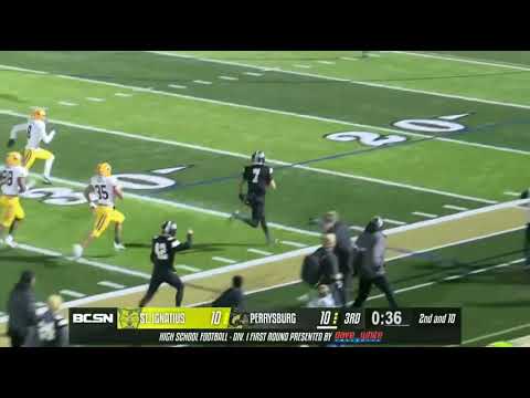 Athletic run vs St. Ignatius - rd 1 playoff game