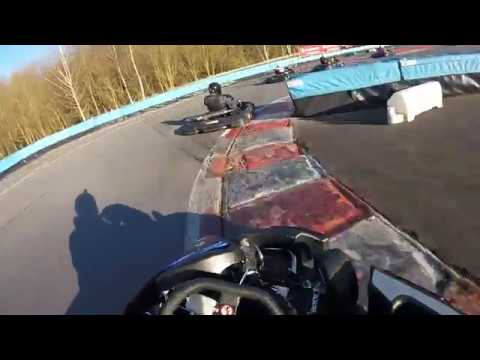 Club 100 Buckmore Park Race 1 - Jaeden Cadogan