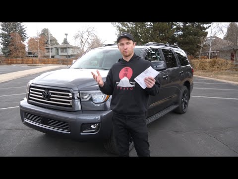 2021 Toyota Sequoia Nightshade Full Tour & Neat Features