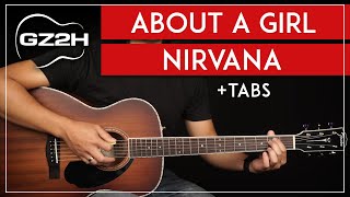 About A Girl (Unplugged) Guitar Tutorial Nirvana Guitar Lesson |Chords + Solo|