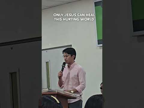 Only Jesus Can Heal this Hurting World