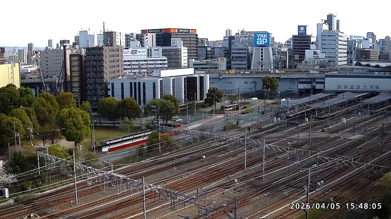新大阪ライブカメラ（Sin-Osaka Cam）HD