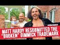 Matt Hardy Resubmitted For The "Broken" Gimmick Trademark