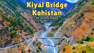 4k Aerial View Of Kiyal Bridge In kohistan - Kakakoram Highway | Umar Subhanullah Khan |
