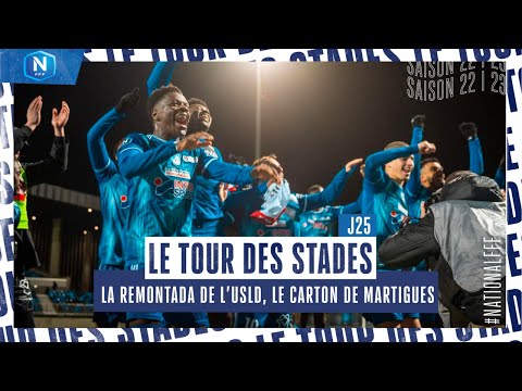 J25 | TOUR DES STADES : LA REMONTADA DE DUNKERQUE, LE CARTON DE MARTIGUES !