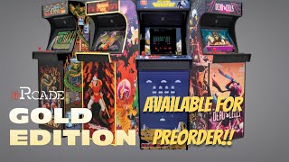 iiRcade Gold Edition Machines announced and available for Preorder!
