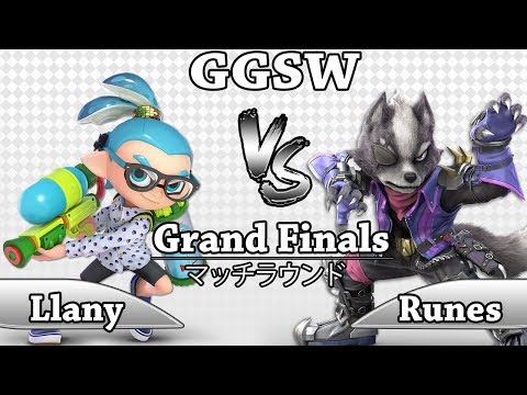 GGSW 119 - Llany (Inkling) Vs Runes (Wolf,Donkey Kong) Smash Ultimate Grand Finals
