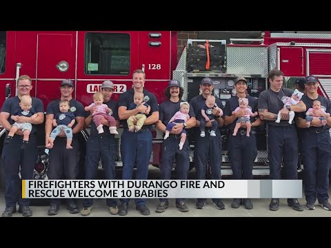 10 Durango firefighters welcome babies this year