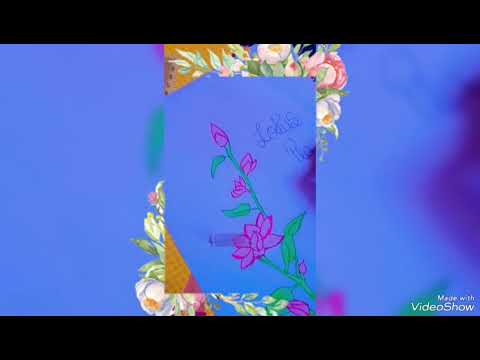 #lotus #flower#drowingkaisebanaye