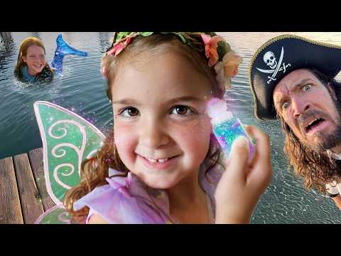 Navey's Fairy Party - NO PiRATES ALLOWED!!  Adley plans a Magical Birthday for Navey and her Friends