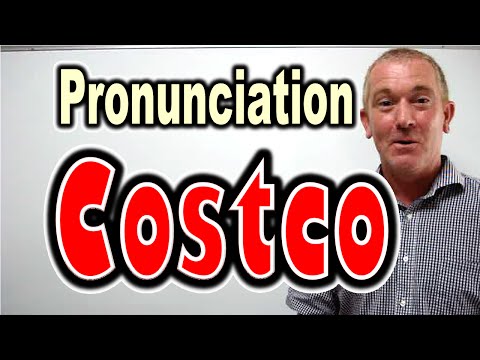 How to Pronounce Costco [ ForB English Lesson ]