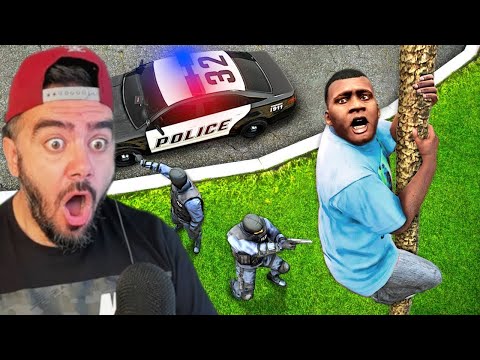 AĞAÇA TIRMANIRSAN POLISLER SENI YAKALAYAMIYOR - GTA 5 MODS