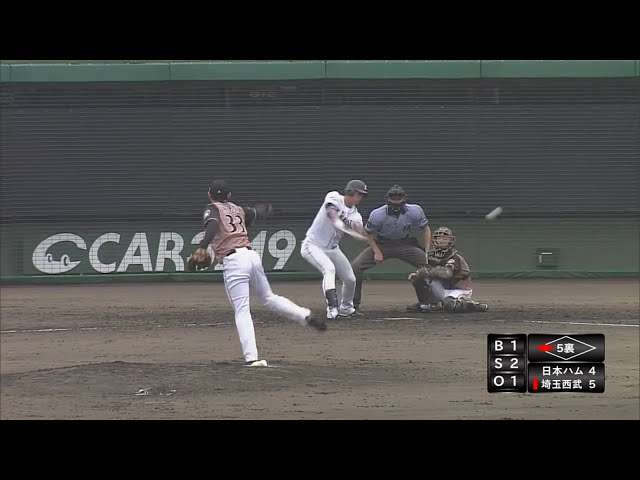 【ファーム】ライオンズ・西川 レフト前へのタイムリーで点差を広げる!! 2020/7/28 L-F(ファーム)