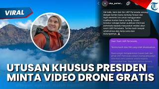 UKP Bidang Pariwisata Minta Gratisan Video Drone Rinjani Canro Simarmata, Sang Kreator Bereaksi