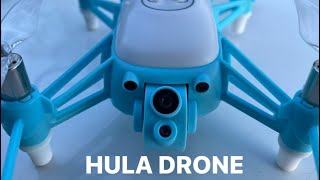 Hula Drone obstacle avoidance, infrared, laser programmable drone RC 1st Look unboxing & Flight