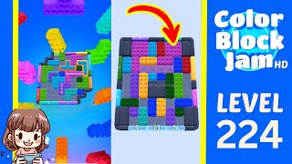 Solusi Level 224 Color Block Jam