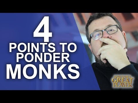 The Monk: 4 Aspects to Ponder - RPG Class Spotlight - Player Character Tips