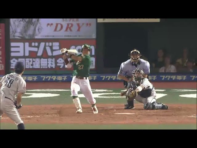 【5回裏】イーグルス・岡島もタイムリー3塁打!! 藤田&岡島の連続タイムリーで4-1!! 2014/8/1 E-L