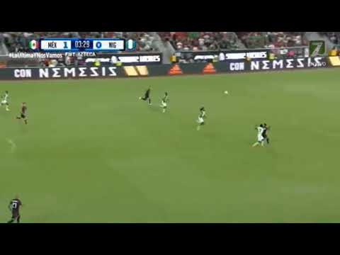 Mexico vs Nigeria Second Goal International Friendly Match 04-07-2021
