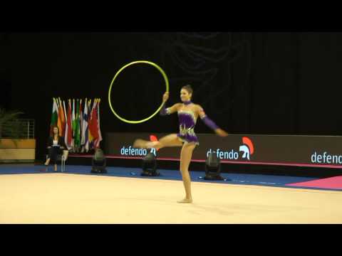 Berlin Masters 2015: Mehrkampf Reifen - Anna Sebkova (CZE)