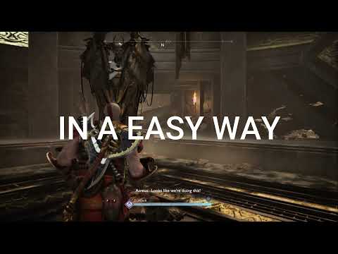HOW TO DEFEAT GUNNR VALKYRIE IN EASIEST WAY - GOD OF WAR 2018 - DEFEATE GUNNR - KILL VALKYRIE GUNNR