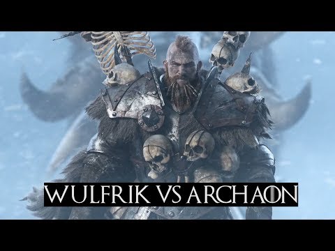Wulfrik The Wanderer Vs Archaon Everchosen