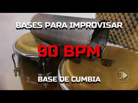 Base de CUMBIA | 90 Bpm 🥁 | Para Improvisar/Practicar 🔥