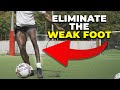 HOW TO BE SKILLED WITH BOTH FEET | NO WEAK FOOT IN FOOTBALL