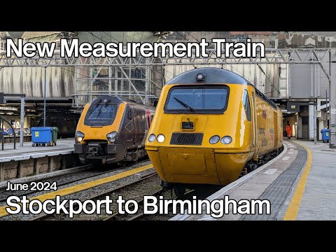 Stockport to Birmingham New Street Driver's Eye View