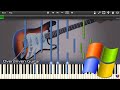 WINDOWS XP STARTUP SHUTDOWN ON 32 INSTRUMENTS Synthesia