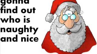 Chipmunks singing &quot;Santa Claus Is Coming To Town&quot; with Lyrics