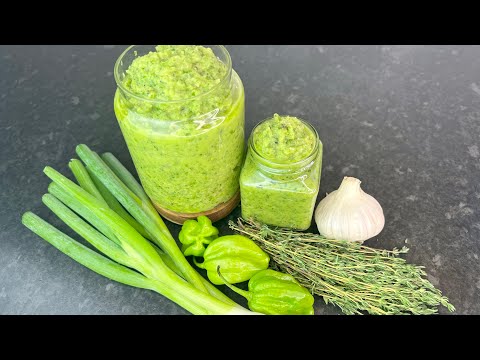 HOW TO MAKE GREEN SEASONING /The ultimate marinade recipe