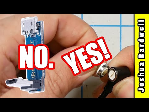 Stop breaking your USB port forever NETDOT MAGNETIC USB CABLE