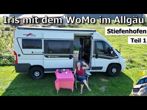 Alleine als Frau mit dem WoMo im Allgäu unterwegs!