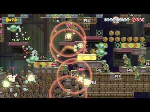 AUTOWORLD42s "POW"erful Assault! by EthanP456 🍄 Super Mario Maker 2 #anc