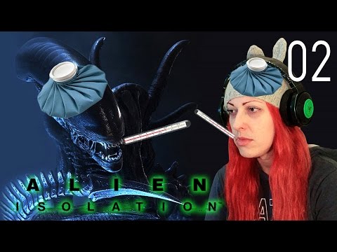 ALIEN Isolation Walkthrough Part 2 - This Alien is Sick