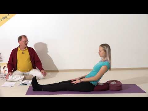 Schlafende Fisch-Stellung - Yoga Asana Lexikon