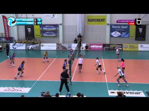 Linnade Karikas Võrkpallis TOP5 Kuressaare vs Tallinn (naised)