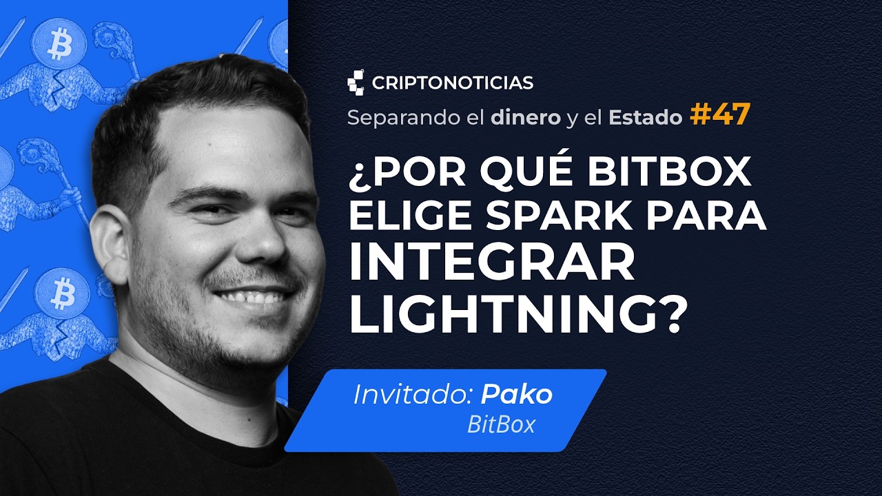 Spark en BitBox: Lightning sin nodos ni canales, con Pako | Separando el dinero y el Estado | Ep47