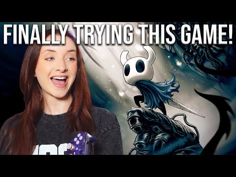 My First EVER Metroidvania💙 | First Time Playing Hollow Knight | Blind Playthrough in 2025