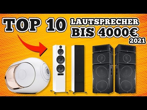 The best speakers up to 4000 euros 🔊 Speaker test 2021 (Top 10) | German